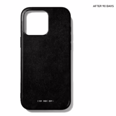 GRAMS(28) รุ่น 121 MagSafe Leather (Snowflake Leather) - เคส iPhone 16 Pro Max - สี Black - Image 2