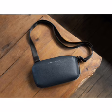 GRAMS(28) รุ่น 131 Essential Pouch - กระเป๋าอเนกประสงค์ - สี Pebbled Navy Blue - Image 3