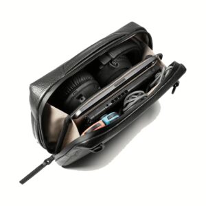 GRAMS(28) รุ่น 132 Essential Case Pro - กระเป๋าอเนกประสงค์ - สี Pebbled Black