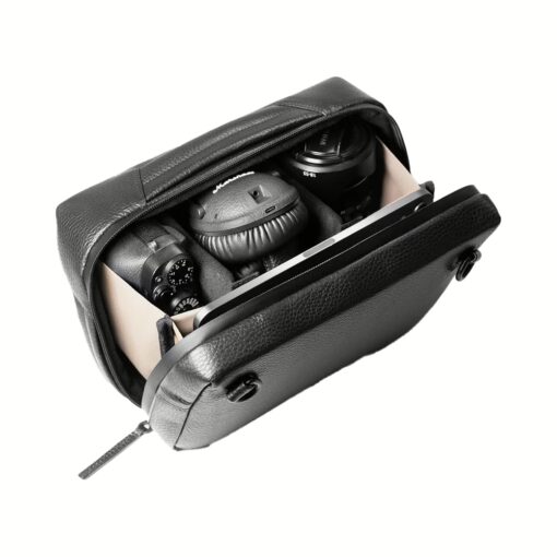 GRAMS(28) รุ่น 133 Essential Case Max - กระเป๋าอเนกประสงค์ - สี Pebbled Black - Image 3