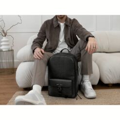GRAMS(28) รุ่น 152 Transit Backpack - กระเป๋าเป้สะพายหลัง - สี Pebbled Black