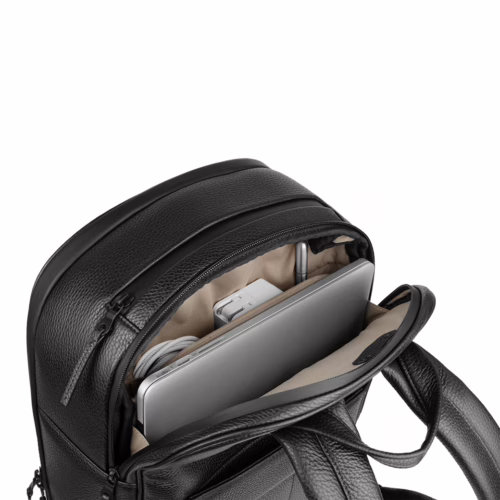 GRAMS(28) รุ่น 152 Transit Backpack - กระเป๋าเป้สะพายหลัง - สี Pebbled Black