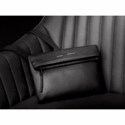 GRAMS(28) รุ่น 153 Sling Mini - กระเป๋า - สี Pebbled Black
