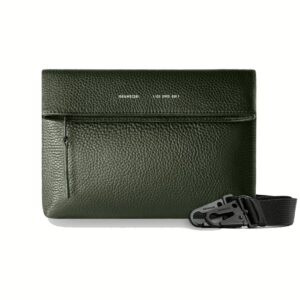 GRAMS(28) รุ่น 153 Sling Mini - กระเป๋า - สี Pebbled Dark Green