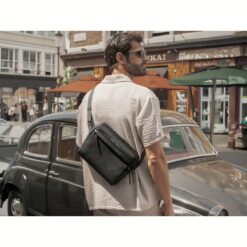 GRAMS(28) รุ่น 154 City Pack - กระเป๋า - สี Pebbled Black