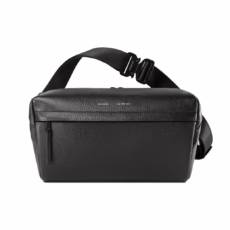 GRAMS(28) รุ่น 156 City Sling - สี Pebbled Black