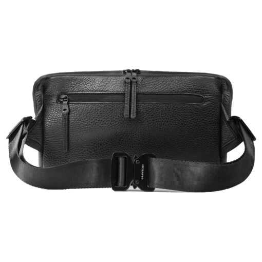 GRAMS(28) รุ่น 156 City Sling - สี Pebbled Black - Image 2