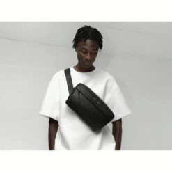 GRAMS(28) รุ่น 156 City Sling - สี Pebbled Black