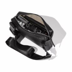 GRAMS(28) รุ่น 157 Essential Sling (Pebbled Leather) - กระเป๋า - สี Black - Image 3