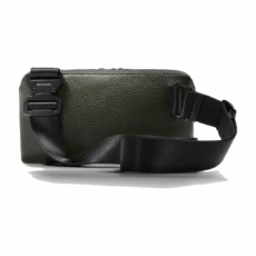GRAMS(28) รุ่น 157 Essential Sling (Pebbled Leather) - กระเป๋า - สี Dark Green - Image 2