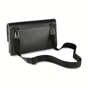 GRAMS(28) รุ่น Travel Wallet Sling - กระเป่าอเนกประสงค์ - สี Pebbled Black
