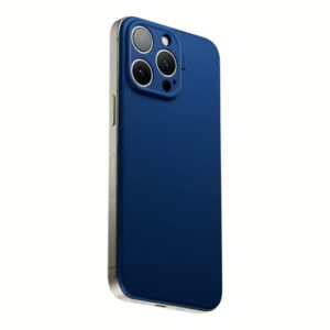 Suti รุ่น PhoneBack Silicone (Magsafe) - เคส iPhone 16 Pro - สี Marine Blue