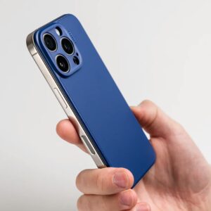 Suti รุ่น PhoneBack Silicone (Magsafe) - เคส iPhone 16 Pro - สี Marine Blue 7 Suti รุ่น PhoneBack Silicone (Magsafe) - เคส iPhone 16 Pro - สี Marine Blue