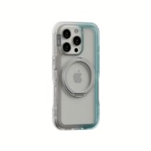 Ples รุ่น Arche TwoFace Magnetic Ring Stand - เคส iPhone 16 Pro - สี Silver/Powder Blue 9 Ples รุ่น Arche TwoFace Magnetic Ring Stand - เคส iPhone 16 Pro - สี Silver/Powder Blue