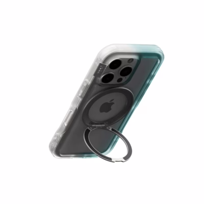 Ples รุ่น Arche TwoFace Magnetic Ring Stand - เคส iPhone 16 Pro Max - สี Retro Blue/Future Dusk