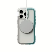 Ples รุ่น Arche TwoFace Magnetic Ring Stand - เคส iPhone 16 Pro - สี Silver/Powder Blue 10 Ples รุ่น Arche TwoFace Magnetic Ring Stand - เคส iPhone 16 Pro - สี Silver/Powder Blue