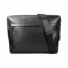 GRAMS(28) รุ่น 171 Laptop Sling (Pebbled Leather) - กระเป๋าใส่ MacBook 14" - สี Black