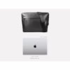 GRAMS(28) รุ่น 171 Laptop Sling (Pebbled Leather) - กระเป๋าใส่ MacBook 14" - สี Black