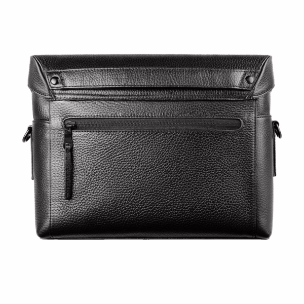 GRAMS(28) รุ่น 172 Camera Sling (Pebbled Leather) - กระเป๋าใส่กล้อง - สี Black