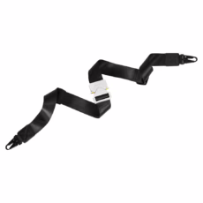 GRAMS(28) รุ่น Buckle Strap (38mm) - สายสะพายไหล่เสริม - สี Black