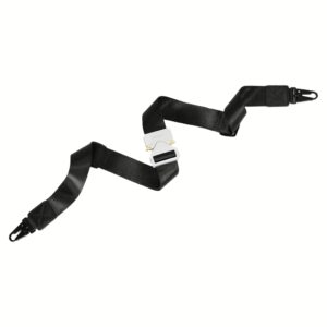 GRAMS(28) รุ่น Buckle Strap (38mm) - สายสะพายไหล่เสริม - สี Black