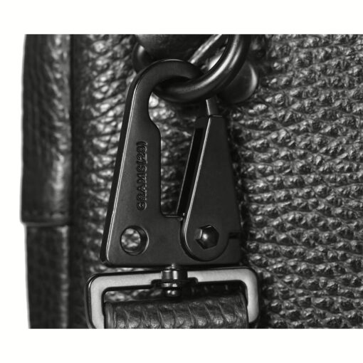 GRAMS(28) รุ่น Buckle Strap (38mm) - สายสะพายไหล่เสริม - สี Black - Image 4