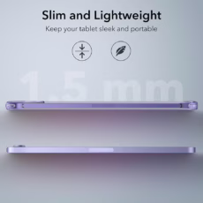 ESR รุ่น Classic Hybrid Back Case - เคส iPad mini (7th/6th Gen) - สี Clear Purple