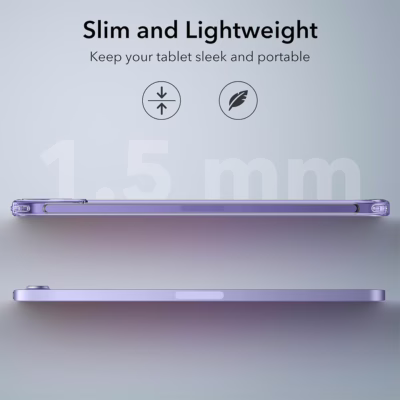 ESR รุ่น Classic Hybrid Back Case - เคส iPad mini (7th/6th Gen) - สี Clear Purple