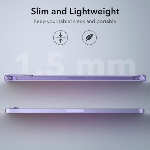 ESR รุ่น Classic Hybrid Back Case - เคส iPad mini (7th/6th Gen) - สี Clear Purple