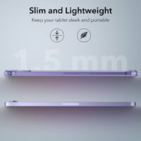 ESR รุ่น Classic Hybrid Back Case - เคส iPad mini (7th/6th Gen) - สี Clear Purple