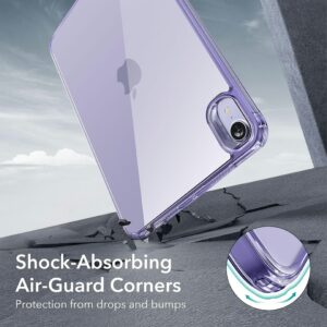 ESR รุ่น Classic Hybrid Back Case - เคส iPad mini (7th/6th Gen) - สี Clear Purple