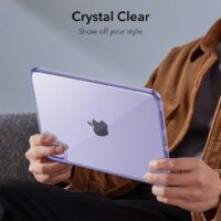 ESR รุ่น Classic Hybrid Back Case - เคส iPad mini (7th/6th Gen) - สี Clear Purple