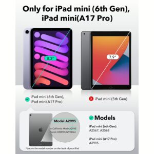 ESR รุ่น Boost Kickstand Case - เคส iPad mini (7th/6th Gen) - สี Clear Purple 9 ESR รุ่น Boost Kickstand Case - เคส iPad mini (7th/6th Gen) - สี Clear Purple