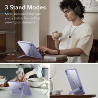 ESR รุ่น Boost Kickstand Case - เคส iPad mini (7th/6th Gen) - สี Clear Purple