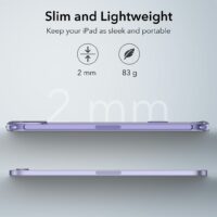 ESR รุ่น Boost Kickstand Case - เคส iPad mini (7th/6th Gen) - สี Clear Purple