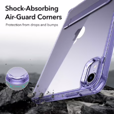 ESR รุ่น Boost Kickstand Case - เคส iPad mini (7th/6th Gen) - สี Clear Purple