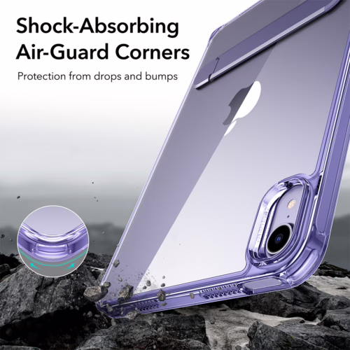 ESR รุ่น Boost Kickstand Case - เคส iPad mini (7th/6th Gen) - สี Clear Purple