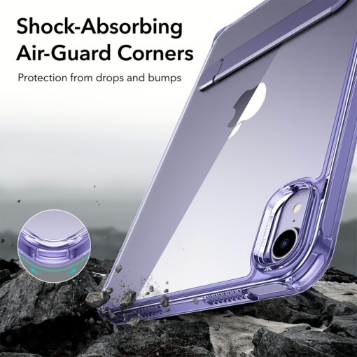 ESR รุ่น Boost Kickstand Case - เคส iPad mini (7th/6th Gen) - สี Clear Purple - Image 5