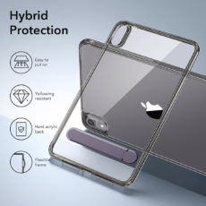 ESR รุ่น Boost Kickstand Case - เคส iPad mini (7th/6th Gen) - สี Clear Black
