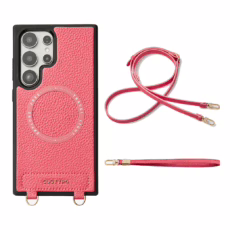 Custype รุ่น Original Design Case - Bundle Set - เคส Galaxy S25 Ultra - สี Peach Pink/Strap