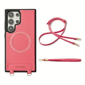 Custype รุ่น Original Design Case - Bundle Set - เคส Galaxy S25 Ultra - สี Peach Pink/Strap