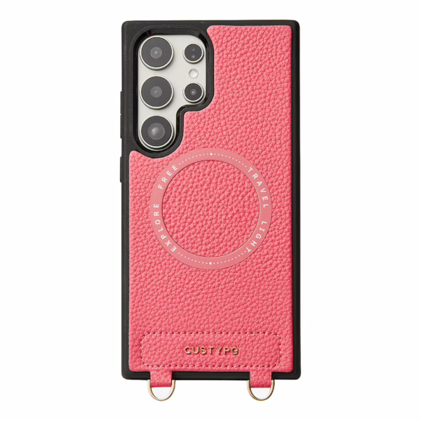 Custype รุ่น Original Design Case - Bundle Set - เคส Galaxy S25 Ultra - สี Peach Pink/Strap