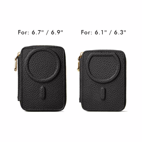 Custype รุ่น Original Design Case - Bundle Set - เคส iPhone 16 Pro Max - สี Black (พร้อมกระเป๋าติดหลังมือถือและสาย)