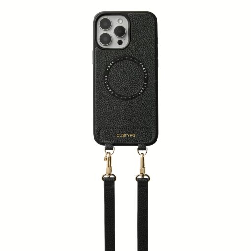 Custype รุ่น Original Design Case - Bundle Set - เคส iPhone 16 Pro Max - สี Black/Strap - Image 2