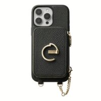 Custype รุ่น Original Design Case - Bundle Set - เคส iPhone 16 Pro Max - สี Black (พร้อมกระเป๋าติดหลังมือถือและสาย)