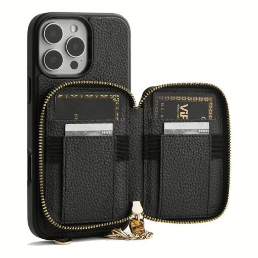 Custype รุ่น Original Design Case - Bundle Set - เคส iPhone 16 Pro Max - สี Black (พร้อมกระเป๋าติดหลังมือถือและสาย) - Image 7