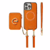 Custype รุ่น Original Design Case - Bundle Set - เคส iPhone 16 Pro Max - สี Orange (พร้อมกระเป๋าติดหลังมือถือและสาย)