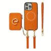 Custype รุ่น Original Design Case - Bundle Set - เคส iPhone 16 Pro Max - สี Orange (พร้อมกระเป๋าติดหลังมือถือและสาย)