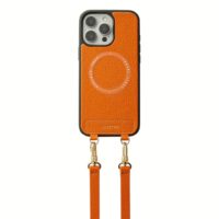 Custype รุ่น Original Design Case - Bundle Set - เคส iPhone 16 Pro Max - สี Orange/Strap