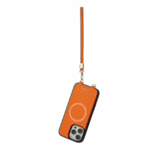 Custype รุ่น Original Design Case - Bundle Set - เคส iPhone 16 Pro Max - สี Orange/Strap - Image 6